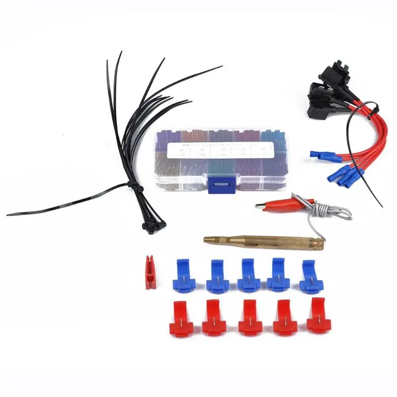 100 шт Стандартные плавкие предохранители средние держатели предохранителей цвет
