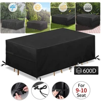 oxford fabric 600d waterproof outdoor patio garden furniture covers rain snow chair covers for sofa table chair dust proof 242cm