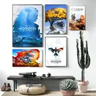 Алмазная 5D картина сделай сам, игровые художественные постеры с Horizon Zero Dawn, домашний декор, вышивка, мозаика из страз, вышивка крестиком, игольчатый праздник