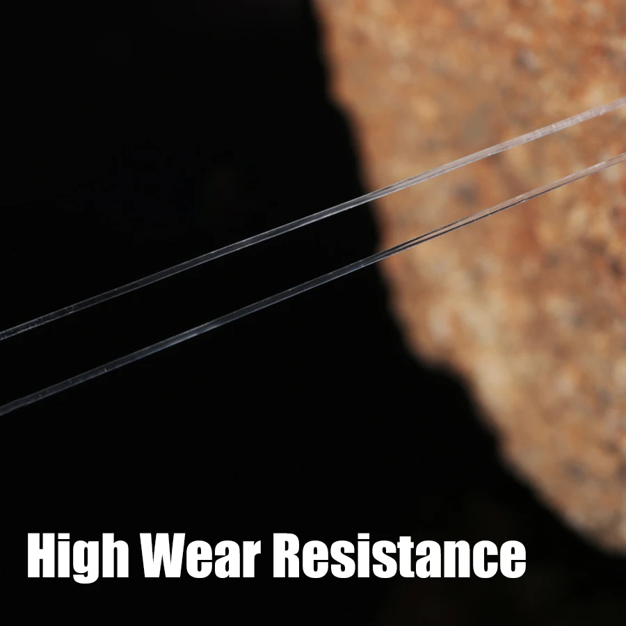 Fluorocarbon Fishing Line Premium Monofilament Fishing Wire Japanese Original 6LB / 9LB / 10LB / 12LB Clear Leader Line