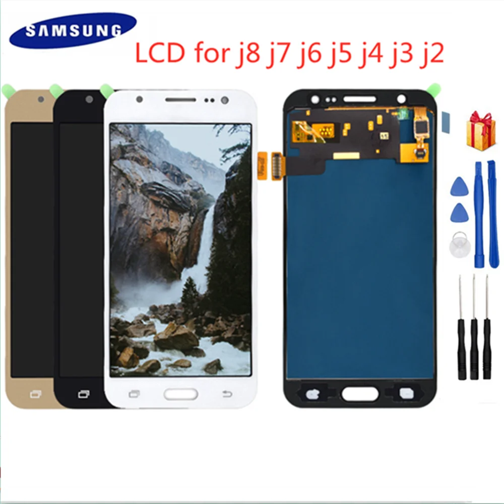 Замена ЖК экрана для Samsung J2 J3 j4plus j5pro J6 j7prime j7max j7pro j7plus j7duo j701 j737 j727 J8 j200 j2core|Экраны