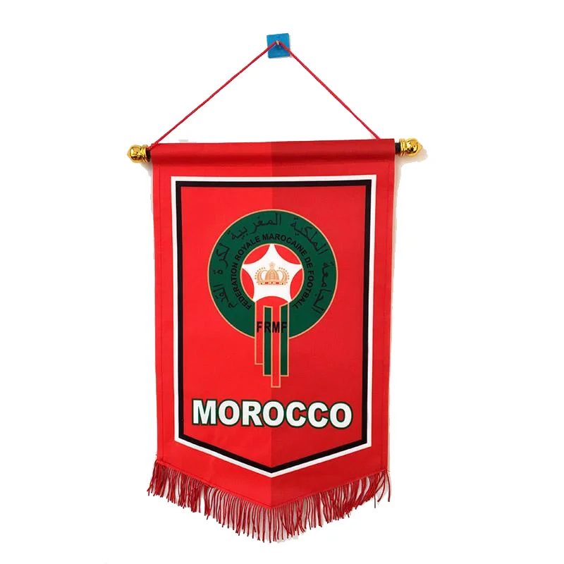 Утренний логотип на заказ флаг обмена баннер украшение для спортивного клуба