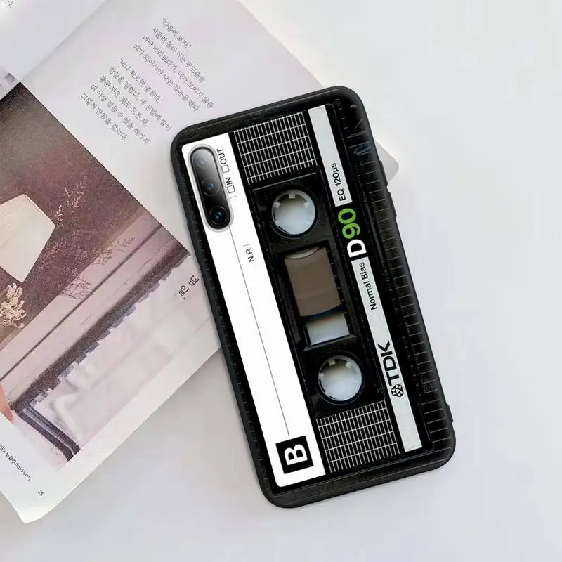 hot classical old cassette tape black matte mobile phone case for redmi note 6 8 9 pro max 9s 8t 7 5a 5 4 4x cover free global shipping