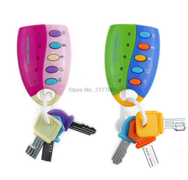 DHL 20 шт. Детские Обучающие музыкальные ключи для автомобиля голосовые игры умные