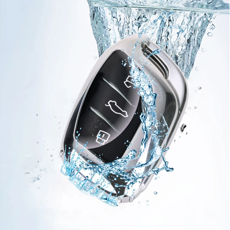 Цветной Новый Мягкий ТПУ полный чехол для автомобиля умный ключ защитный Roewe I5 RX3