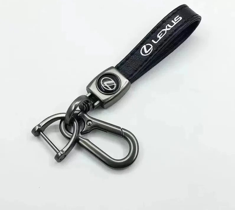 

Металлический + кожаный брелок для ключей с логотипом автомобиля для Lada Niva Kalina Priora Granta Largus Vaz Samara 2110 Access
