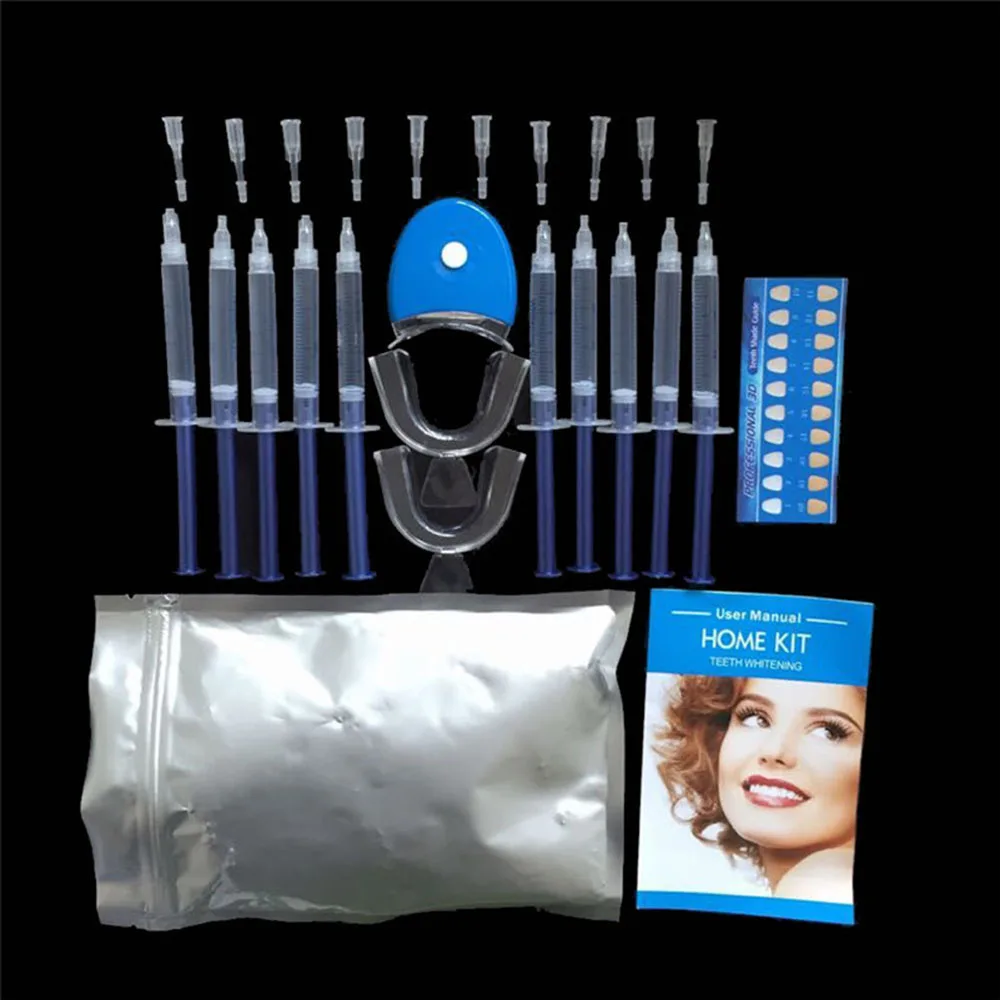 

Dental Peroxide Teeth Whitening Kit Tooth Bleaching Gel Kits Dental Brightening Dental Equipment Oral Hygiene Smile Products