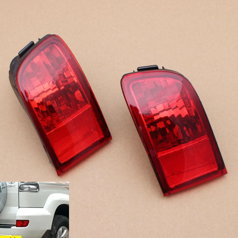 Автомобильный задний бампер отражатель противотуманный фонарь корпус для Toyota Land