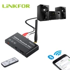 Bluetooth-совместимый ЦАП LiNKFOR с пультом дистанционного цифро-аналоговый преобразователь, поддержка регулировки громкости, отключение питания ИК-пультом