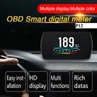 Новинка OBD HUD GPS скоростной измеритель оборотов в минуту скорость на борту Автомобильный цифровой с звуковой сигнализацией Вождение усталость проектор на лобовое стекло P12 T800
