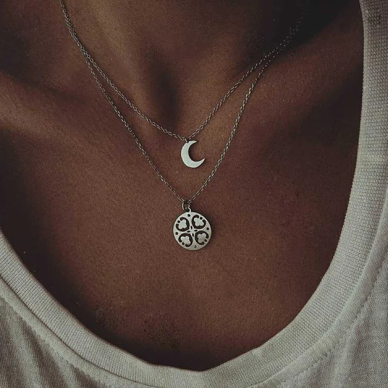 Новинка ожерелье чокер из металлического сплава золотого цвета с подвесками в