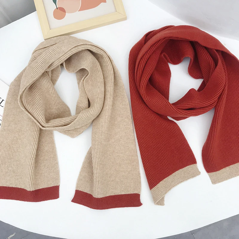 

Imitation Cashmere Scarves Winter Thicken Warm Classic Vintage Female Scarf Soft Pashmina Shawls Wraps Knitted Long Scarf New