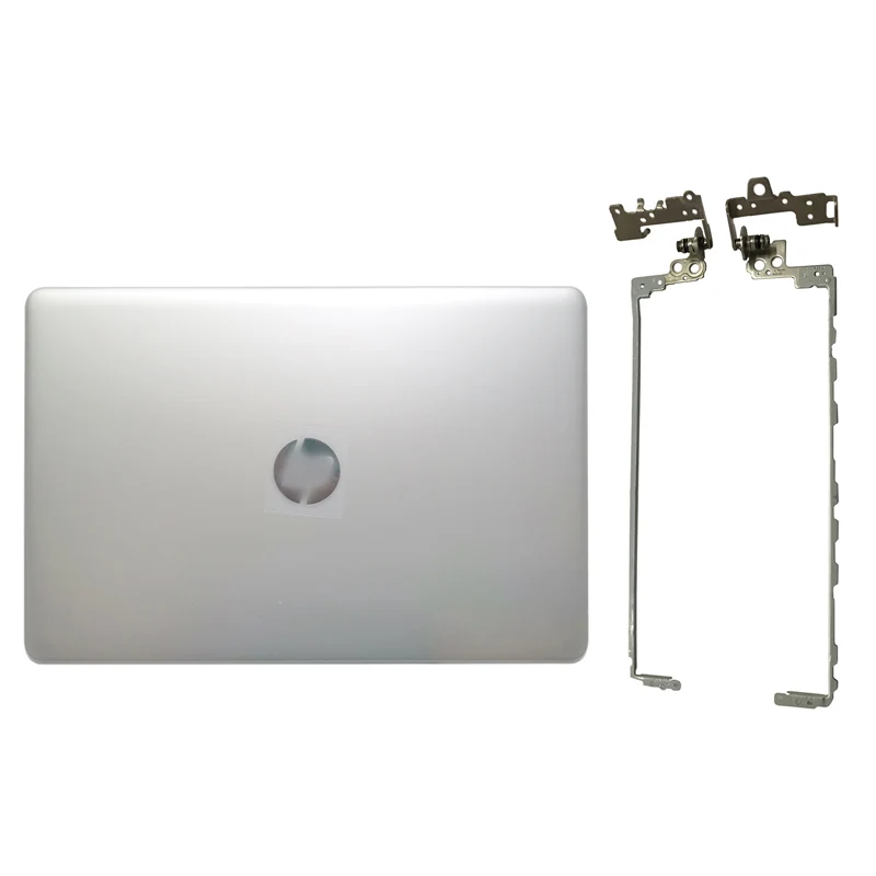 Silver and Hinges Ноутбук lcd задняя крышка/lcd передняя рамка/петли крышки для hp 15-BS 15T-BS 15-BW 15Q-BU 924899-001 AP204000101SVT 7J1790 - Цвет: Silver and Hinges