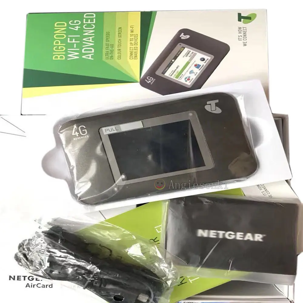 

UNLOCKED Netgear AirCard 782S ( AC782S ) LTE 4G band 900/ 1800/2100/2600 MHz 150Mbps Mobile Broadband Hotspot WiFi Modem Router