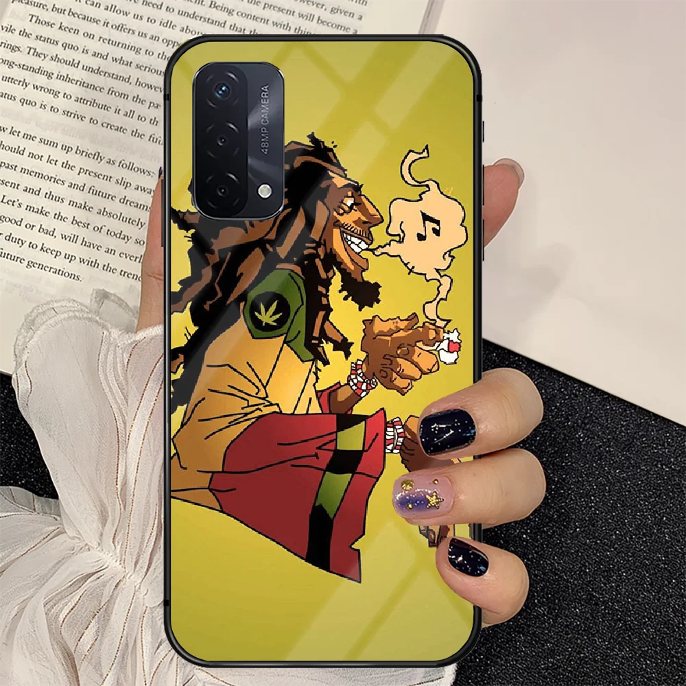 

lion Reggae Bob Marley Phone Tempered Glass Case Cover For oppo realme find a x c xt gt 2 53 3 6 7 50 11 Pro lite 5g Silicone