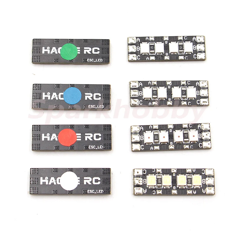 2 шт. HAOYE RC ESC светодиодный 1g 6S Плата расширения мотор руку с высоким светильник 5