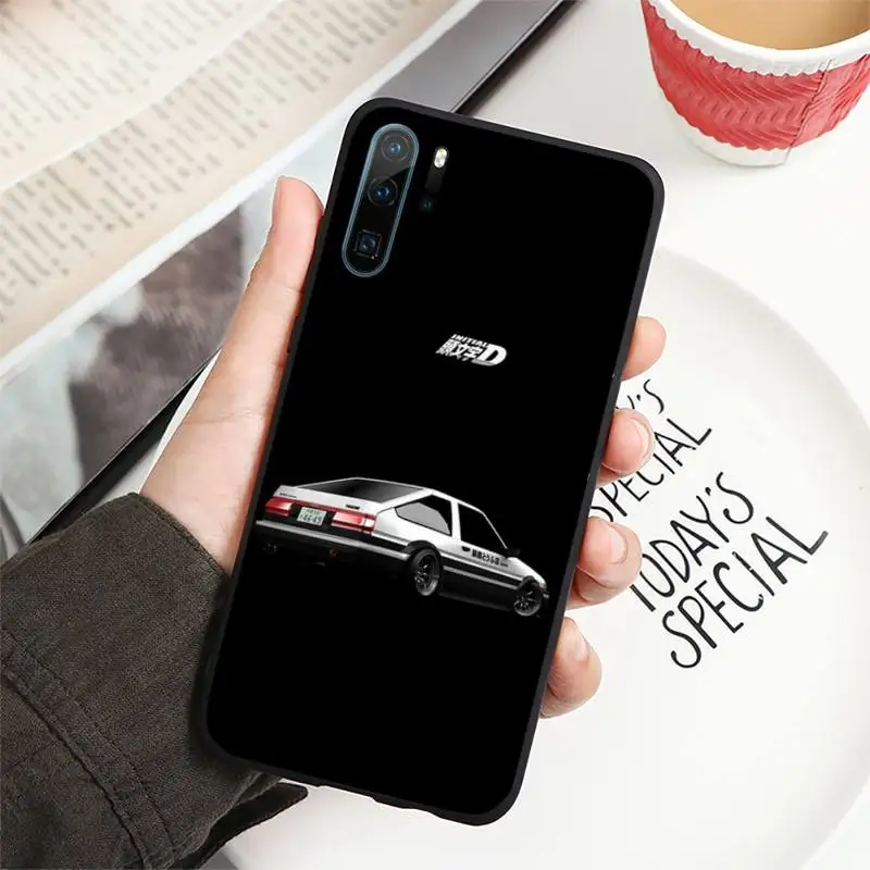

Hot Japan Initial D anime Phone Case For Huawei honor Mate P 10 20 30 40 i 9 8 pro x Lite smart 2019 nova 5t