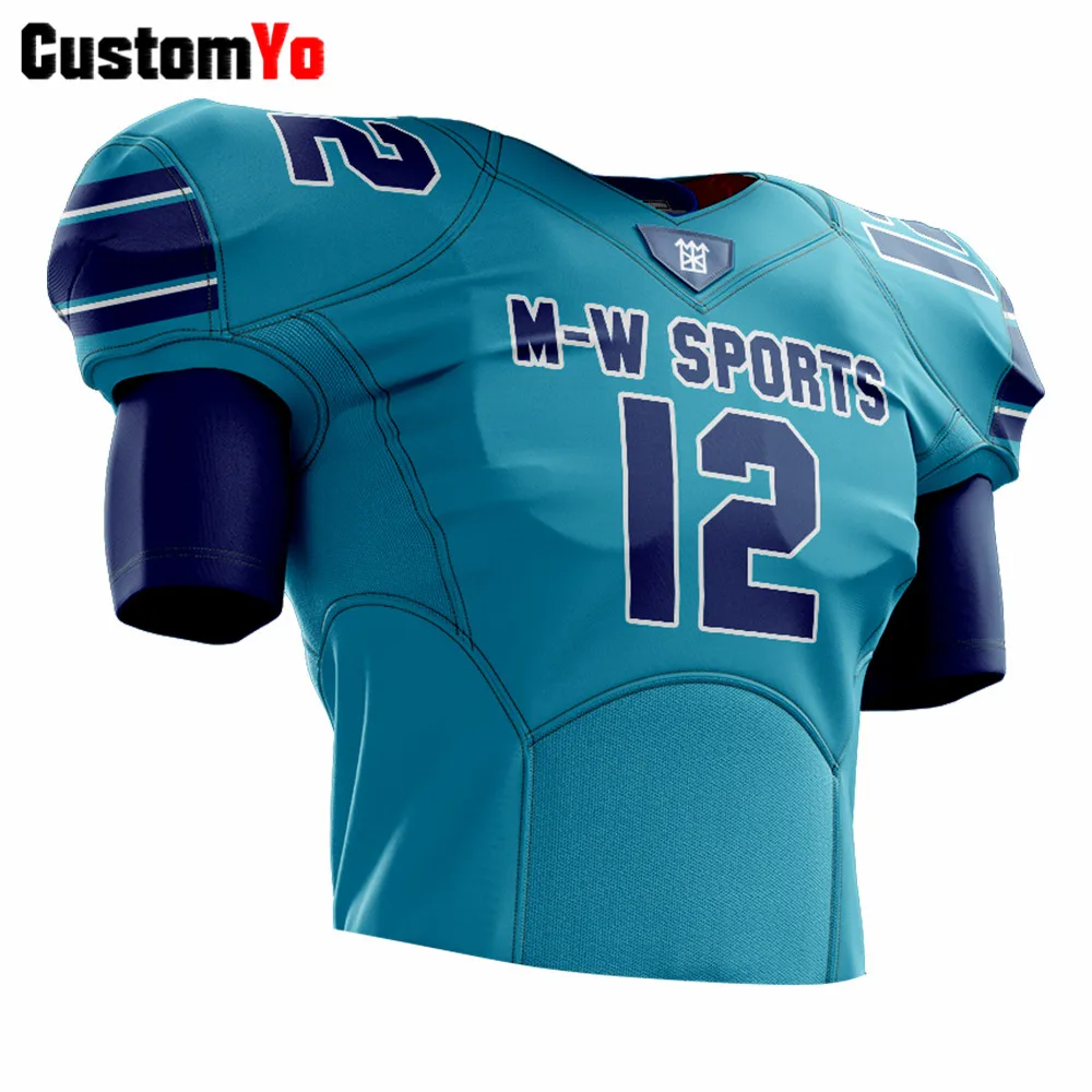 Молодежный и взрослый размер синий футебол американо мужчин Американский футбол