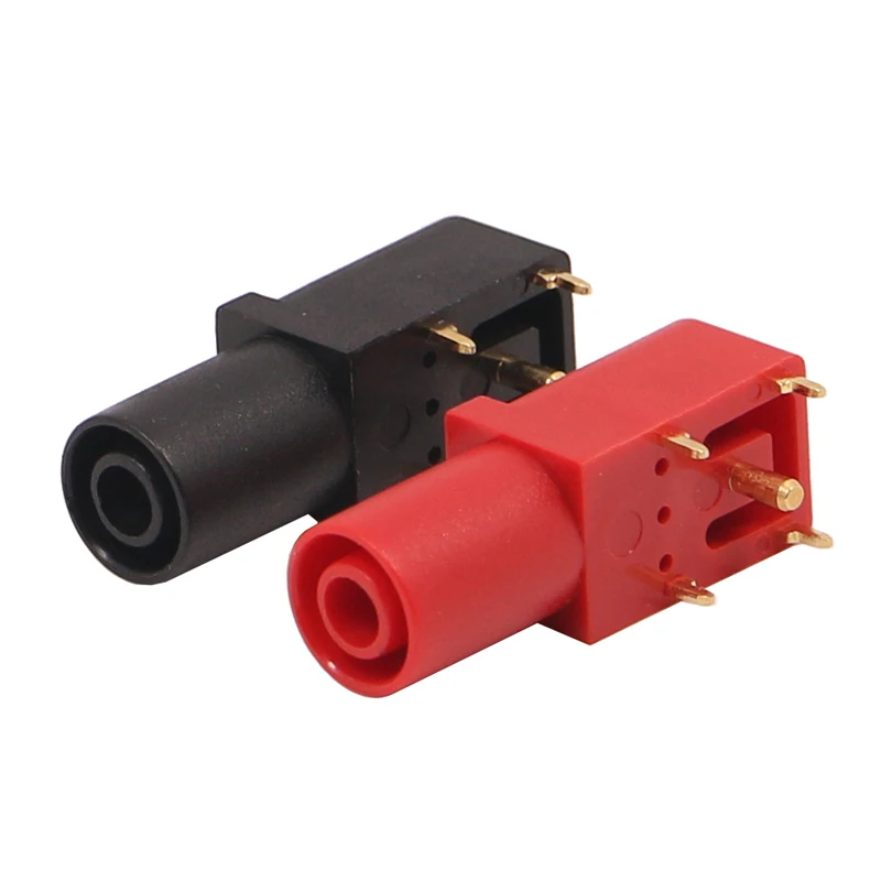 10 шт. позолоченные патроны для печатных плат PS245 90 4 мм|pcb mount switch|pcb jack socketpcb connector |