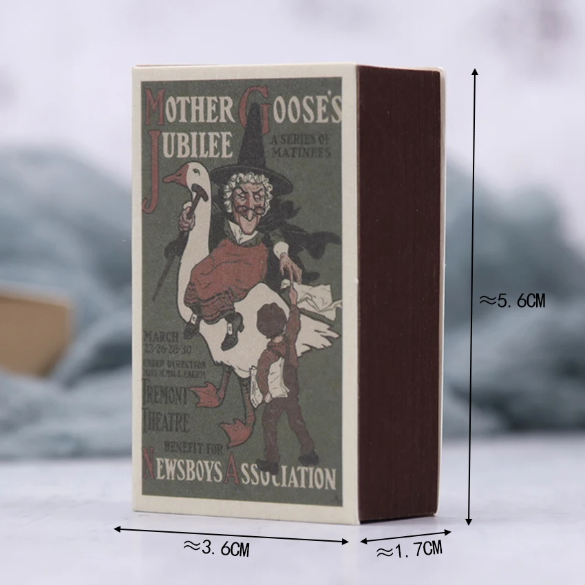 122 листов Matchbox ретро мини креативная бумага для заметок портативная книга форма блокнот для заметок офисные школьные канцелярские принадлежности