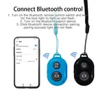 Пульт дистанционного управления мобильный телефон Bluetooth с автоспуском, беспроводной пульт дистанционного управления для iOSAndroid