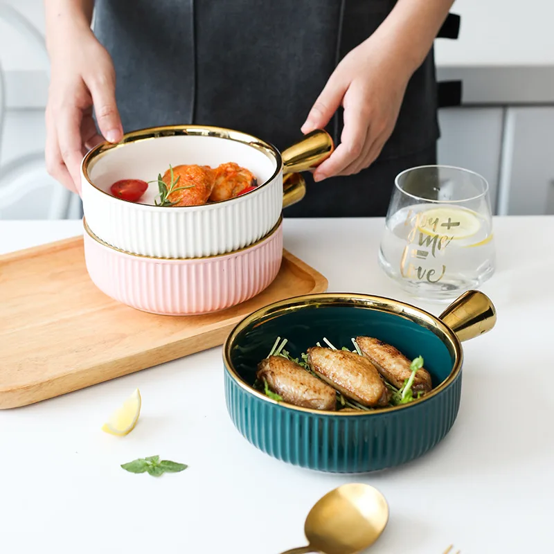 Индивидуальная фруктовая десертная чаша домашняя керамическая изумрудная для