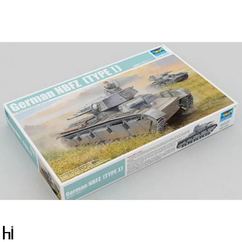 Trumpeter 05527 1/35 немецкий танк времен Второй мировой войны NBFZ (тип I) военный