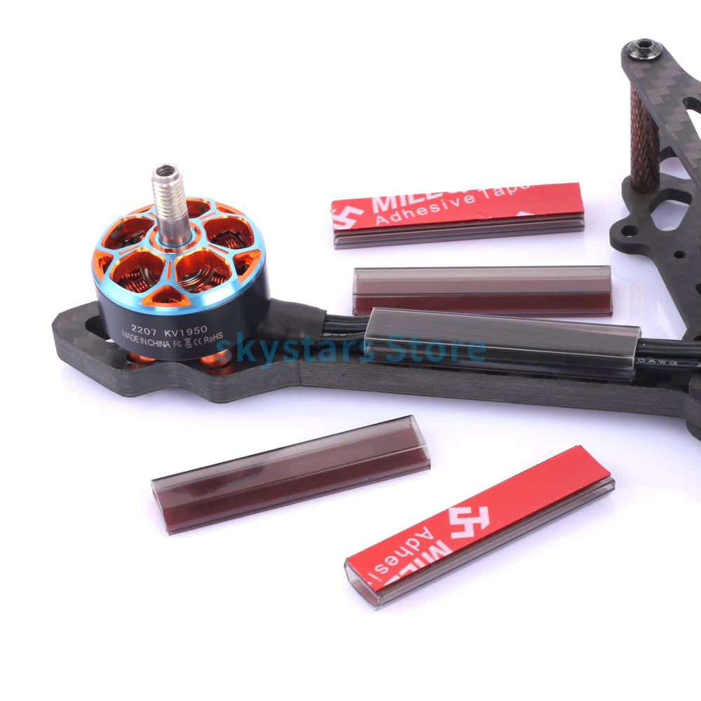 

8 шт двигатель ESC кабель втулка для провода защитная трубка 43 мм 50 мм 65 мм для узкой поставки FPV рамка Наборы STX225 STARLOAD V2