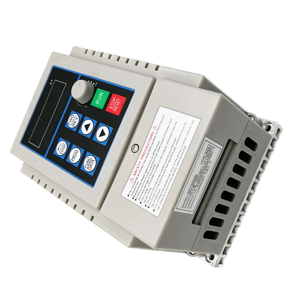 Новый двигатель Скорость регулятор инвертор переменной частоты AT1 0750X 0.75kw 220 В