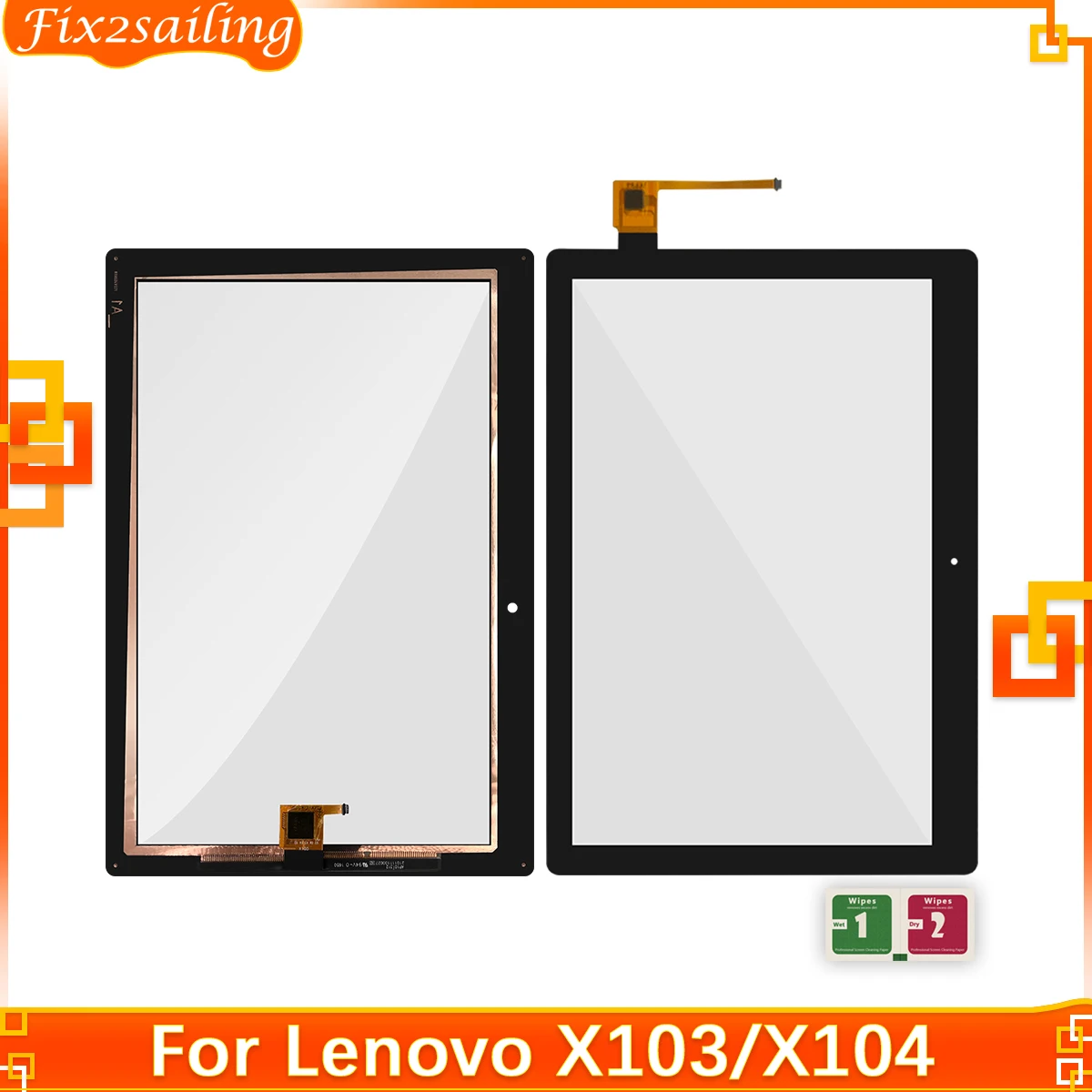 Сенсорное стекло для Lenovo TAB E10 TB-X104 TB-X104F TB-X104L TB X104 X104L X104F ForTab 3 10 Plus TB-X103F TB-X103 X103F X103 -