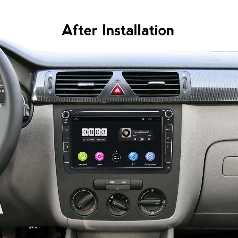 2 Din автомобильное радио 8 &quotHD Android 9 0 автомобильный мультимедийный плеер GPS WIFI FM