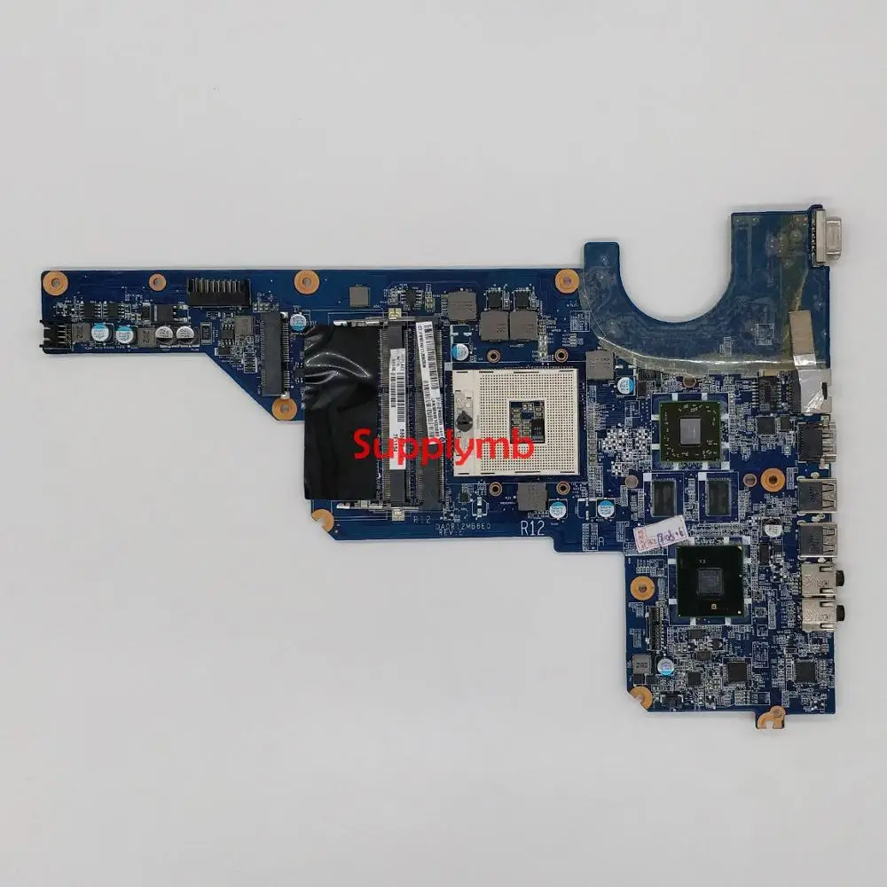 636372-001 DA0R12MB6E1 w HD6470/1G GPU Onboard for HP Pavilion G4 G6-1000 Series NoteBook PC Laptop Motherboard Mainboard Tested