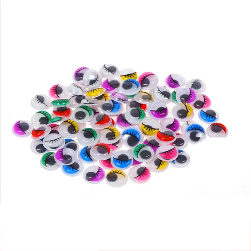 50 шт./лот клей для активных глаз декоративные цветные креативные принадлежности