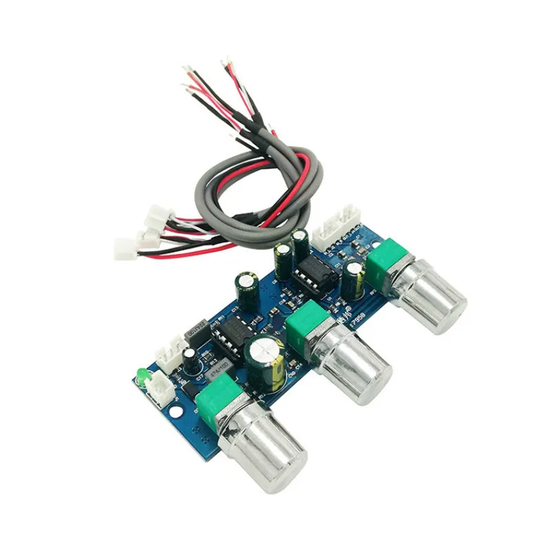 

SOTAMIA Low Pass Filter Bass Subwoofer Preamp Amplifier Board 2.1 Preamplifier Single Power DC9-32V With Bass Tone Volume