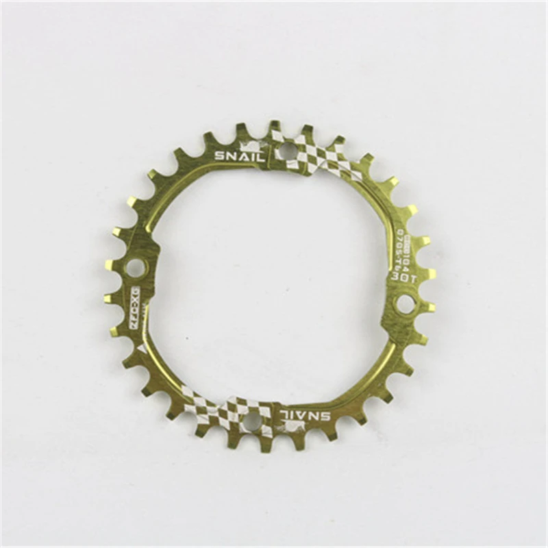 

SNAIL 104BCD Round 30T MTB Bike Crankset Narrow Wide Positive And Negative Chainring Bicycle Parts