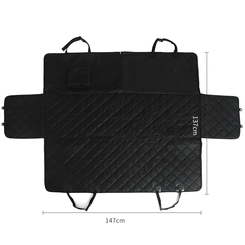 Переноска для домашних животных роскошный черный защитный чехол автомобиля