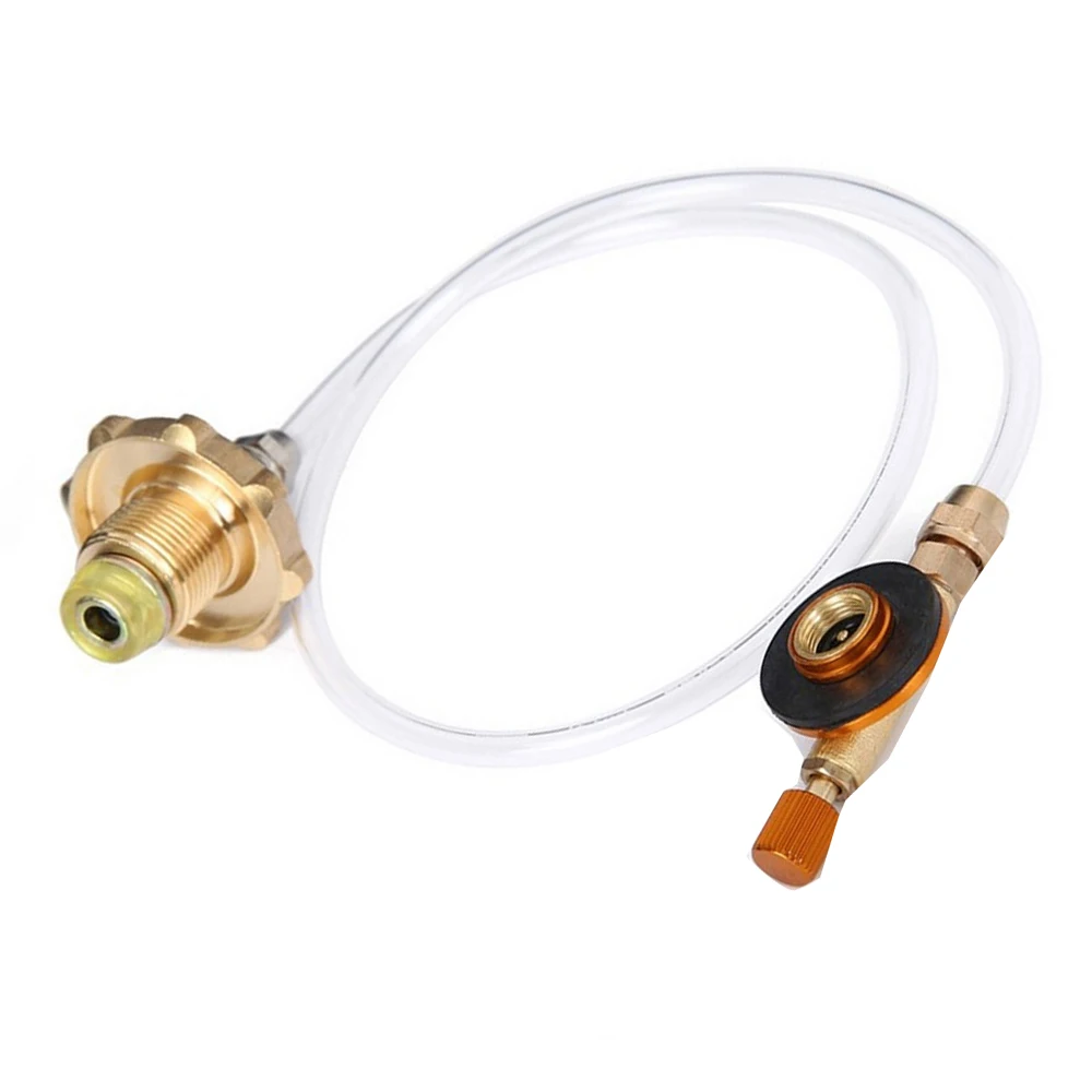

Flat gas tank inflation valve