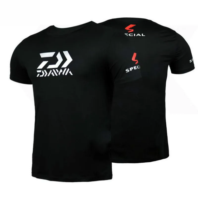 

2021 DAIWA Fishing Clothes Anti UV Breathable Men Fishing T Shrts Quick Drying Professional Fishing Clothing Plus Size Shirt