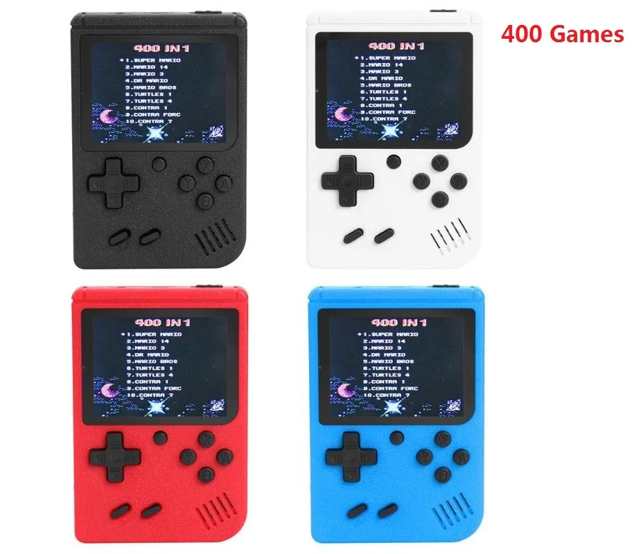400 игр 3 дюйма мини Портативная Ретро видео консоль портативные игровые