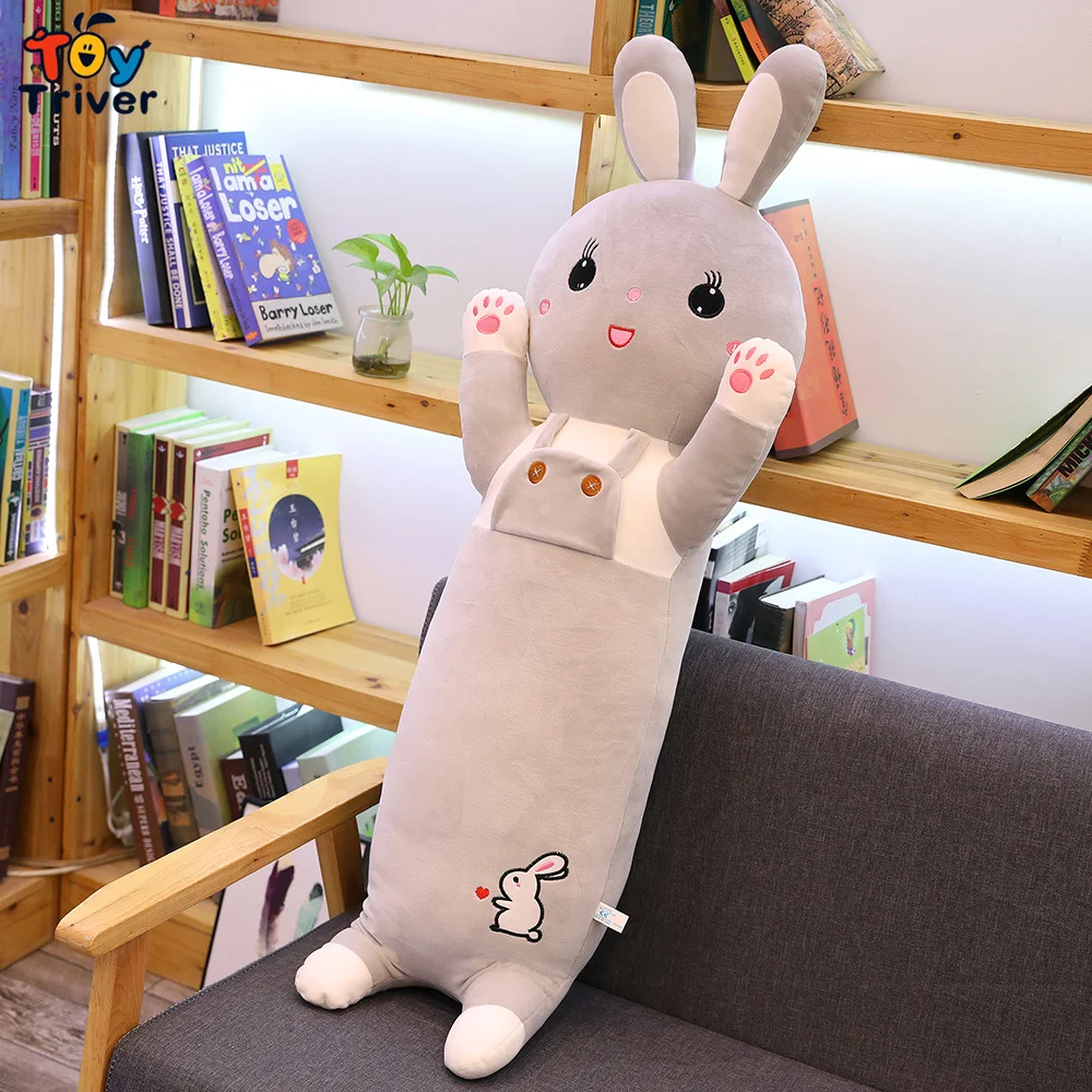 Плюшевая игрушка в виде кролика надувная кукла-животное длинная обнимающая