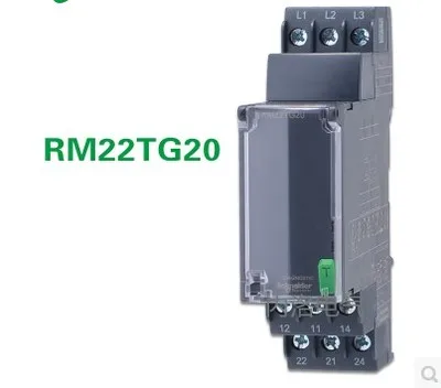 

Оригинальное экспортное трехфазное реле контроля и управления 8A 208-480VAC 2CO модульное реле измерения и управления RM22TG20