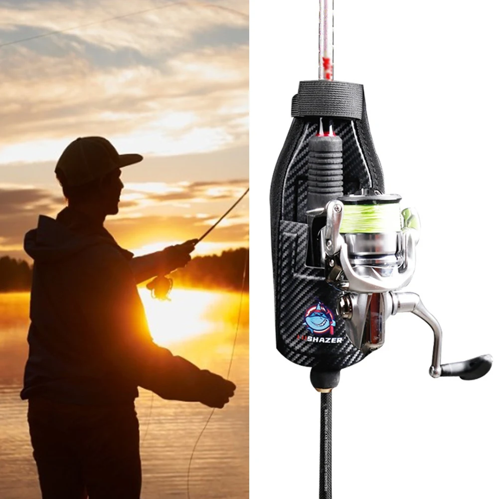 

Fishing Rod Waist Belt Holder Portable Fishing Inserter Stick Support Stand Quick Fishing Rod Inserting Device Rack
