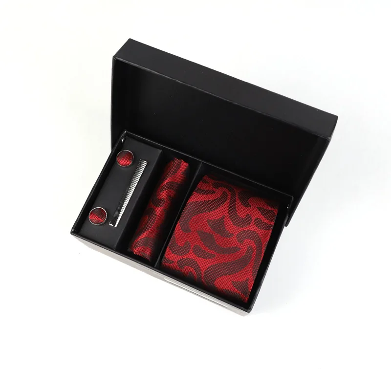 

New Six-Piece Men's Korean-Style Fashion Tie Formal Wear Professional Jacquard Tie2021