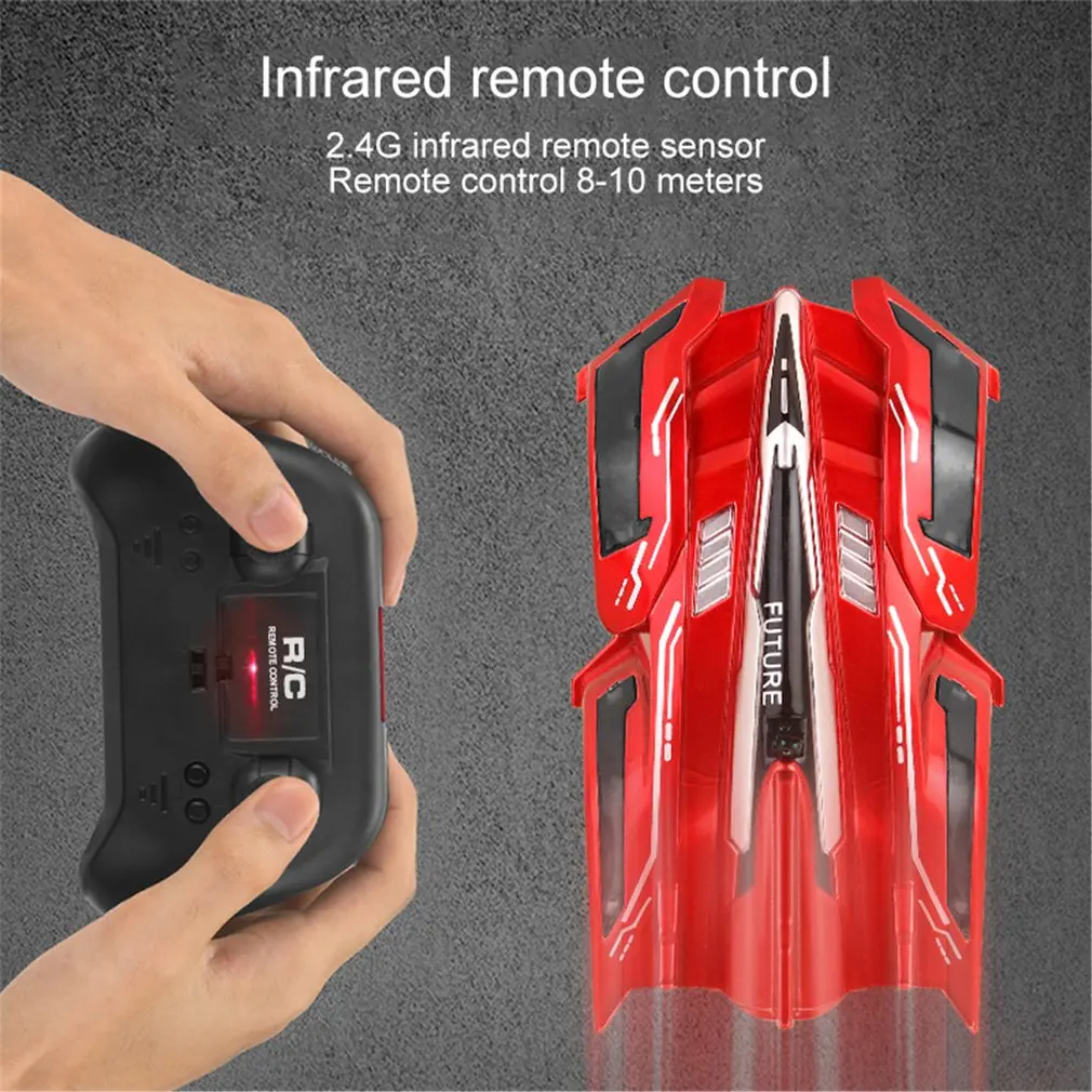 

Climbing Car Electric ​Stunt Car 4H 3.7V Anti Gravity Car remote control with light rechargeable toy For Boy Birthday Gift