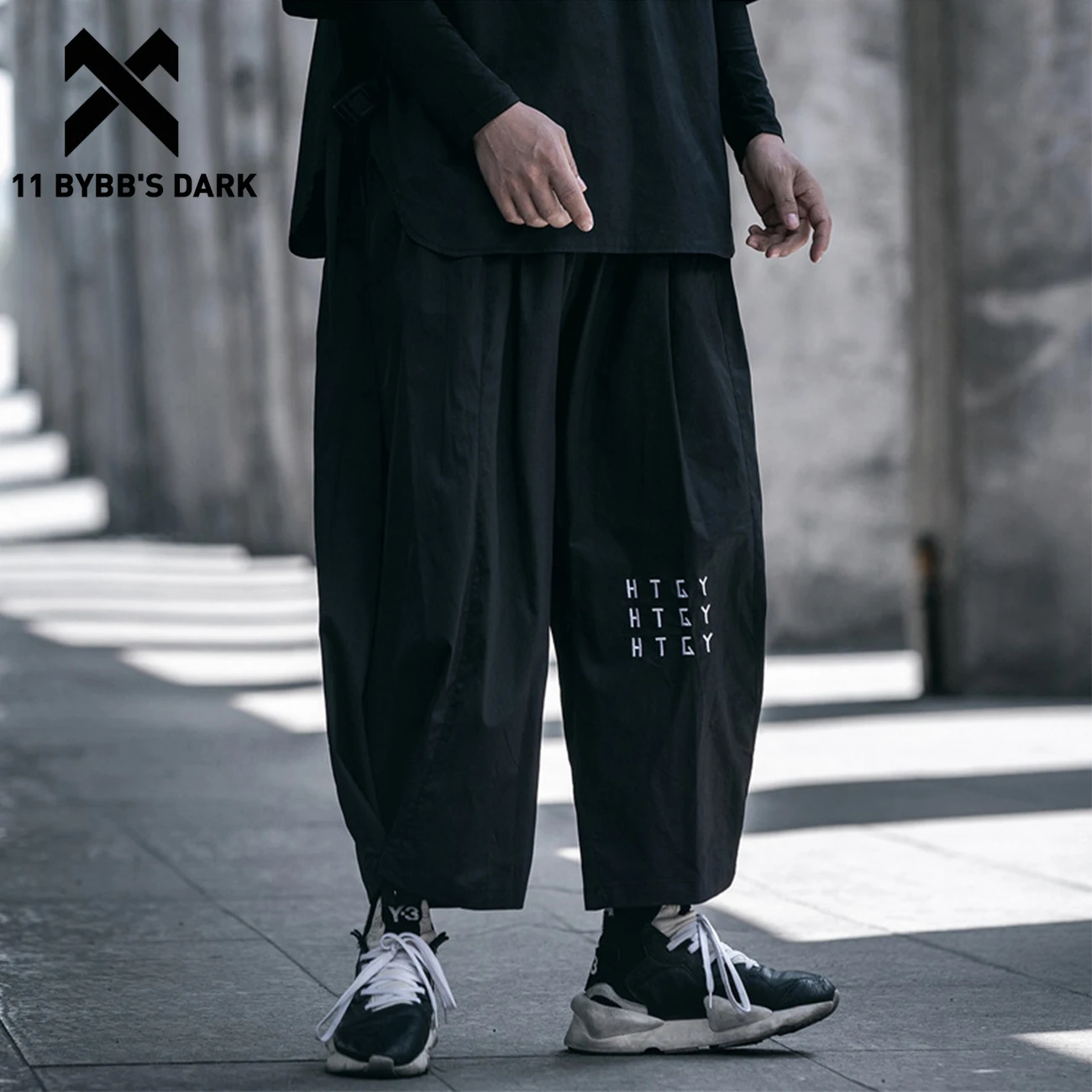 Японские функциональные Брюки 11 BYBB'S DARK в стиле хип-хоп уличная одежда 2020 с