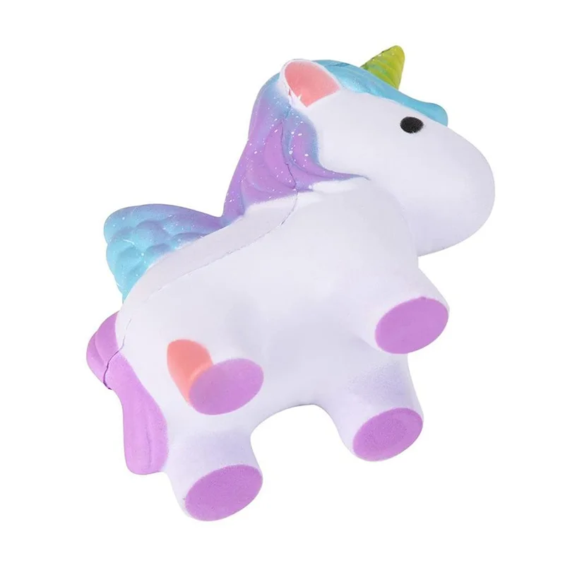 

Cute and Colorful Unicorn Simulation Doll Bread Scent Slowly Rising Soft Squeeze Toy As A Gift for Funny Kids