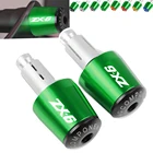 Наконечники руля мотоцикла ZX6 с логотипом для Kawasaki ZX-6 1990 1991 1992 1993 1994 1995 1996 1997 1998 1999
