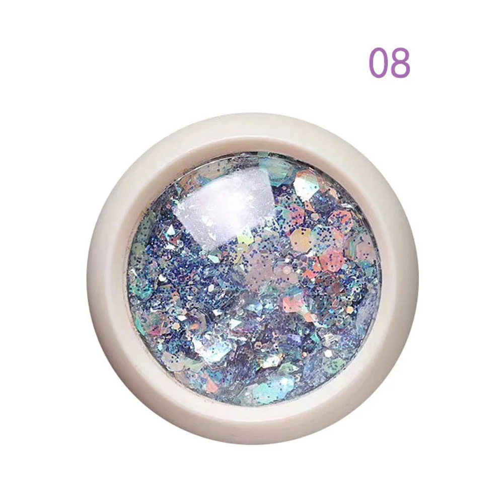 Макияж глаз блестки мода ногтей украшения художественный амулет мини ремесло