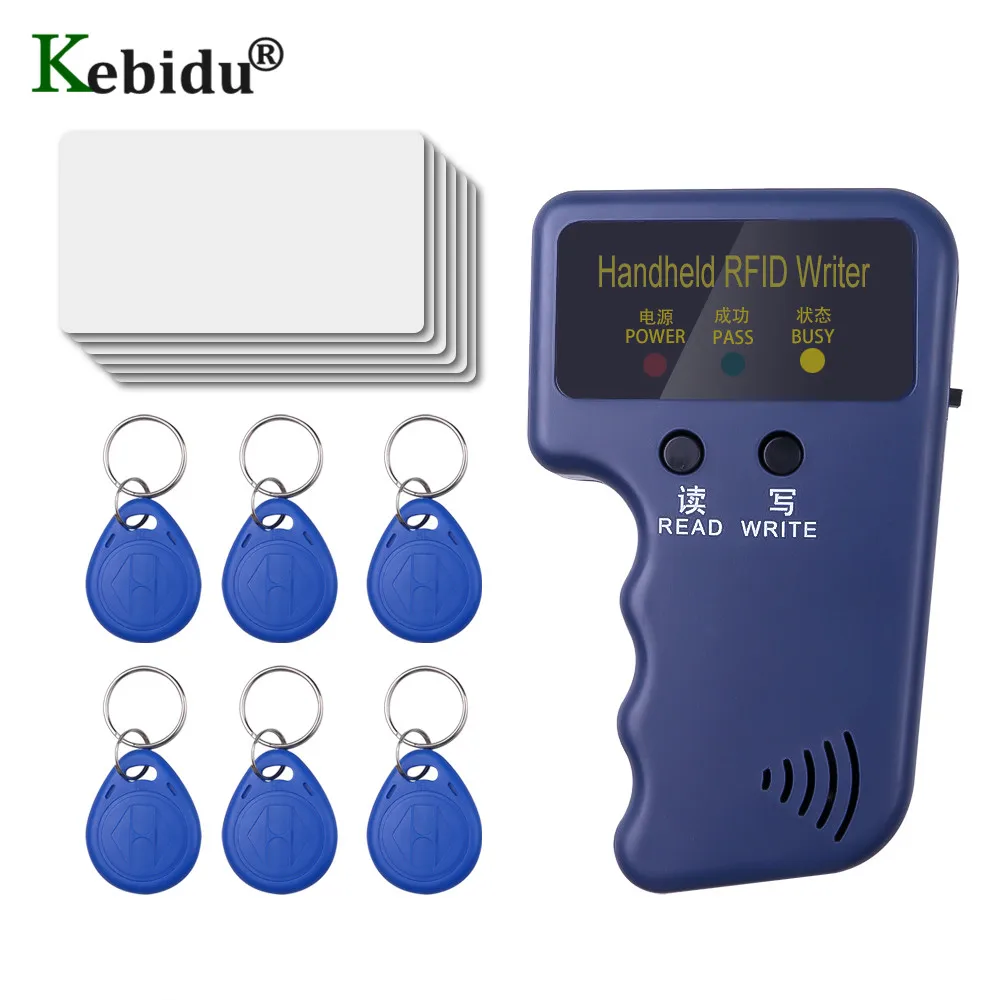 Ручной Дубликатор 125 МГц EM4100 RFID копир идентификационный писатель программатор
