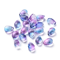 water drop glass seed beads transparent glass beads diy bracelet necklace beads for jewelry making diy earring necklace